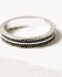 Image #4 - Shyanne Women's Classic Western Jasper Ring Set - 3 Piece, Silver, hi-res
