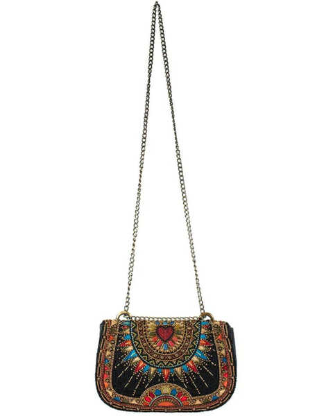 Image #6 - Mary Frances Use Your Imagination Multicolored Beaded Crossbody Bag, Black, hi-res
