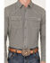 Image #3 - Blue Ranchwear Men's Dickens Plaid Print Long Sleeve Snap Shirt, Moss Green, hi-res