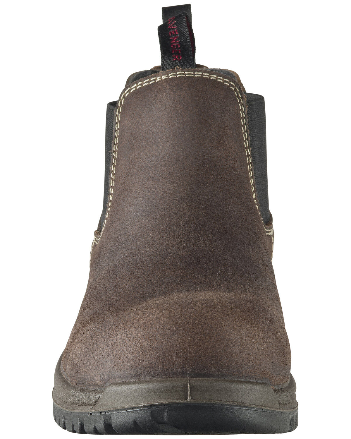 Image #5 - Avenger Men's Foreman Pull On Work Boots - Composite Toe, Brown, hi-res