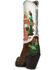 Image #3 - Jeffrey Campbell Women's Desierto Desertscape Inlay Western Boot - Snip Toe, Brown, hi-res