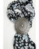Image #2 - Idyllwind Women's Callie Paisley Print Bandana Necklace, Black, hi-res
