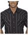 Image #1 - Ely Walker Men's Assorted Plaid or Stripe Short Sleeve Western Shirt - Big & Tall, Stripe, hi-res