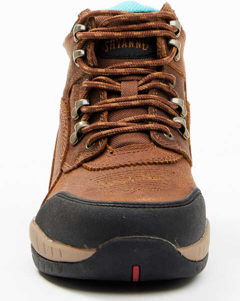 Image #4 - Shyanne Women's Endurance Hiking Boots - Round Toe , Brown, hi-res
