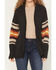 Image #3 - Pendleton Women's Sierra Springs Cardigan, Charcoal, hi-res
