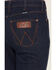 Image #4 - Wrangler Retro Women's Dark Wash Bailey High Rise Pintuck Trouser Stretch Denim Jeans, Dark Wash, hi-res