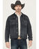 Image #1 - Wrangler Retro Men's Dark Wash Button-Down Denim Jacket, Dark Wash, hi-res