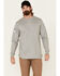 Image #1 - Ariat Men's FR Americana Graphic Crew Long Sleeve Work Shirt, , hi-res