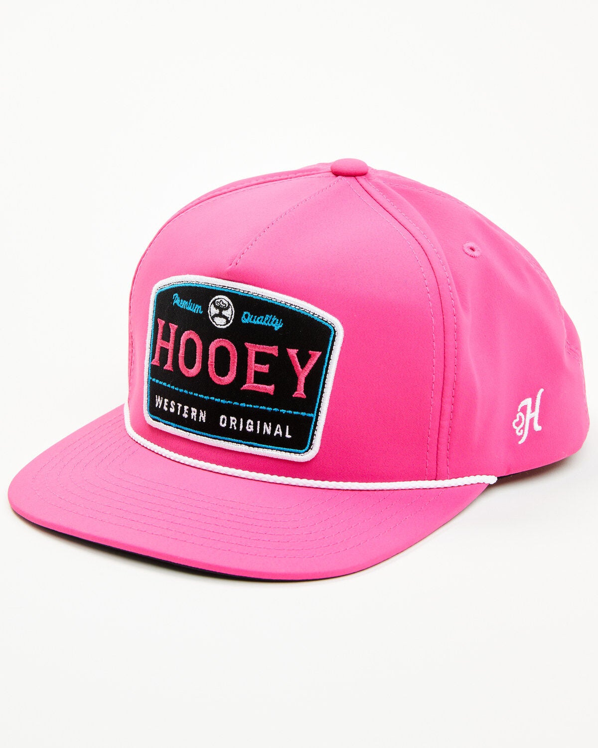 Hooey Men's Trip Logo Trucker Cap, Pink, hi-res