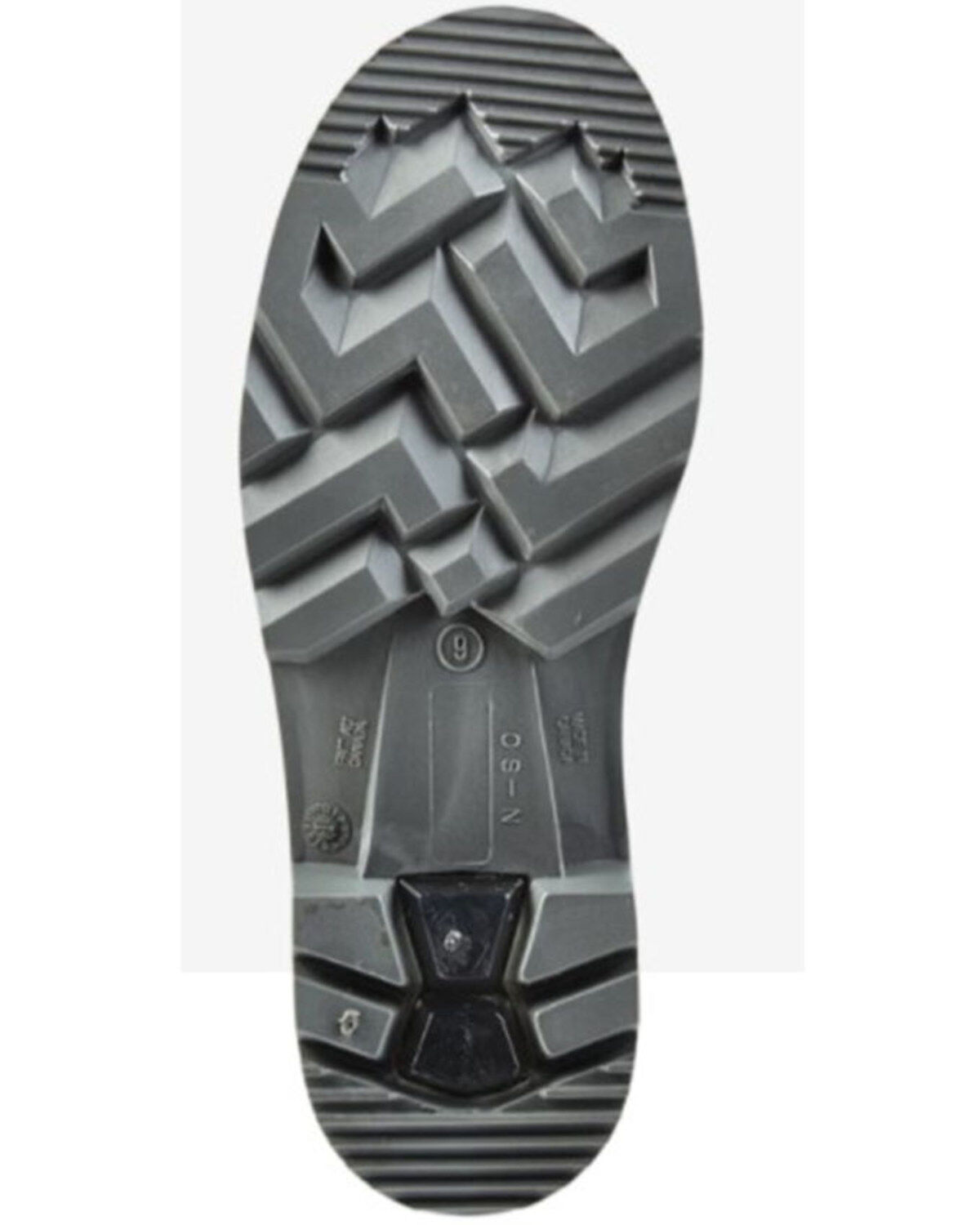 Image #2 - Baffin Men's Bully Waterproof Rubber Boots - Steel Toe, Blue, hi-res