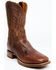 Image #1 - El Dorado Men's Rust Bison Western Boots - Broad Square Toe, Rust Copper, hi-res