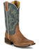 Image #1 - Tony Lama Women's Madison Western Boots - Broad Square Toe, Teal, hi-res