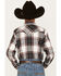 Image #4 - Cody James Boys' Plaid Print Long Sleeve Button-Down Flannel Shirt, Cream, hi-res