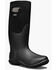 Bogs Women's Mesa Solid Winter Work Boots - Round Toe, Black, hi-res