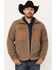 Image #1 - Ariat Men's Odessa Sherpa Lightweight Jacket, Brown, hi-res