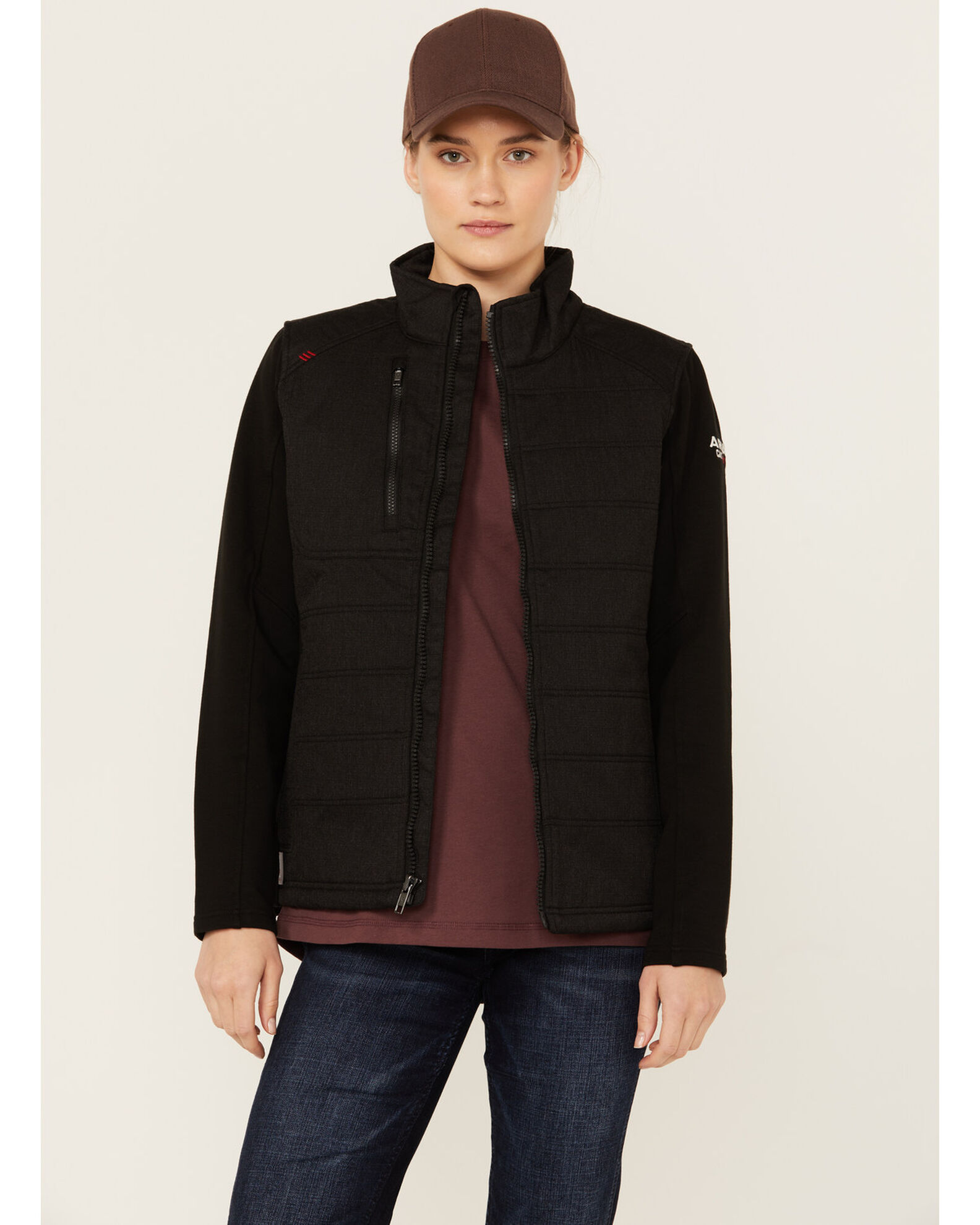 Image #1 - Ariat Women's FR Cloud 9 2.0 Insulated Jacket, Black, hi-res