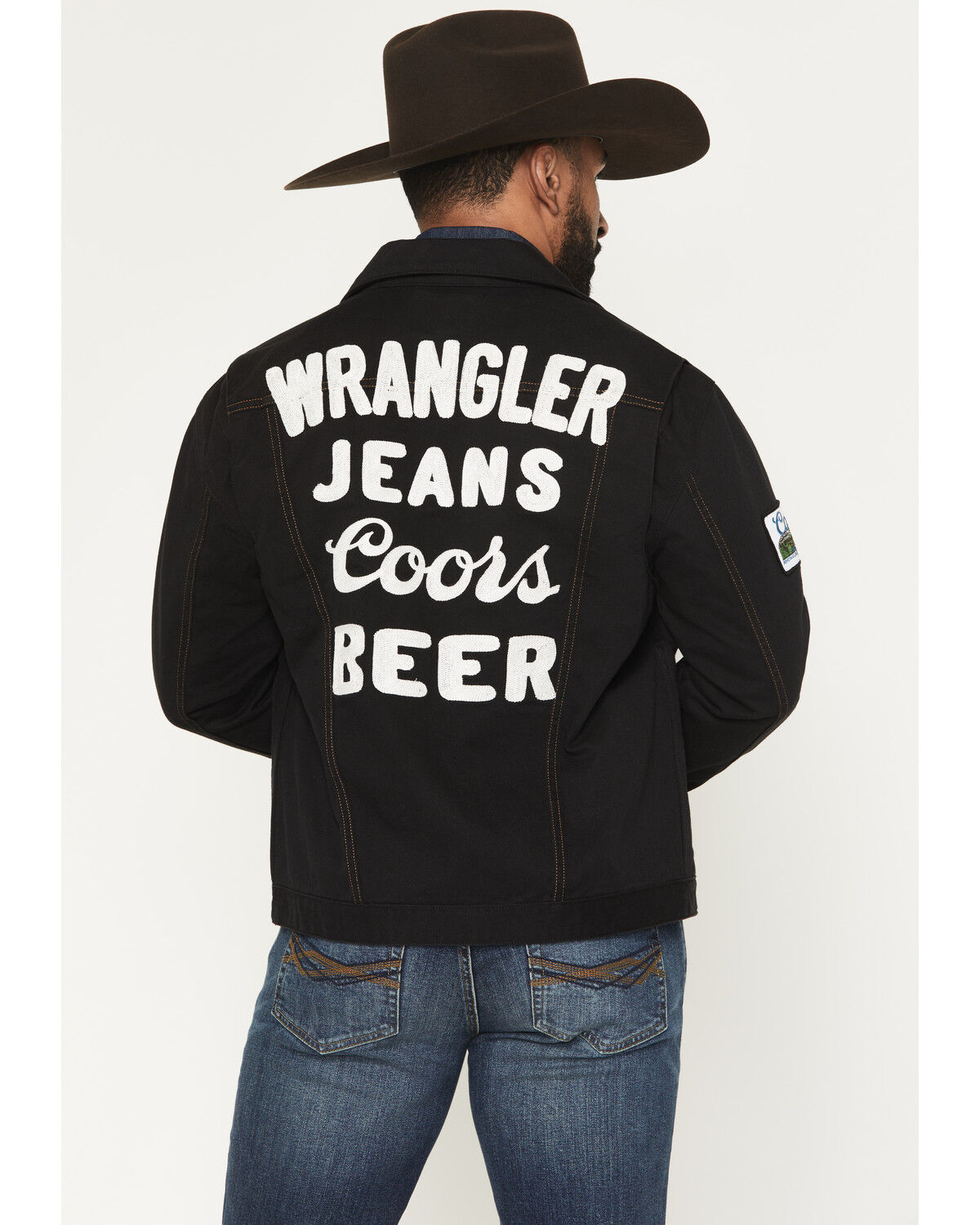 Image #1 - Wrangler X Coors Banquet Men's Pinnacle Jacket, Black, hi-res