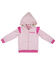 Image #2 - Wrangler Toddler Girls' Ruffle Hooded Jacket, Pink, hi-res