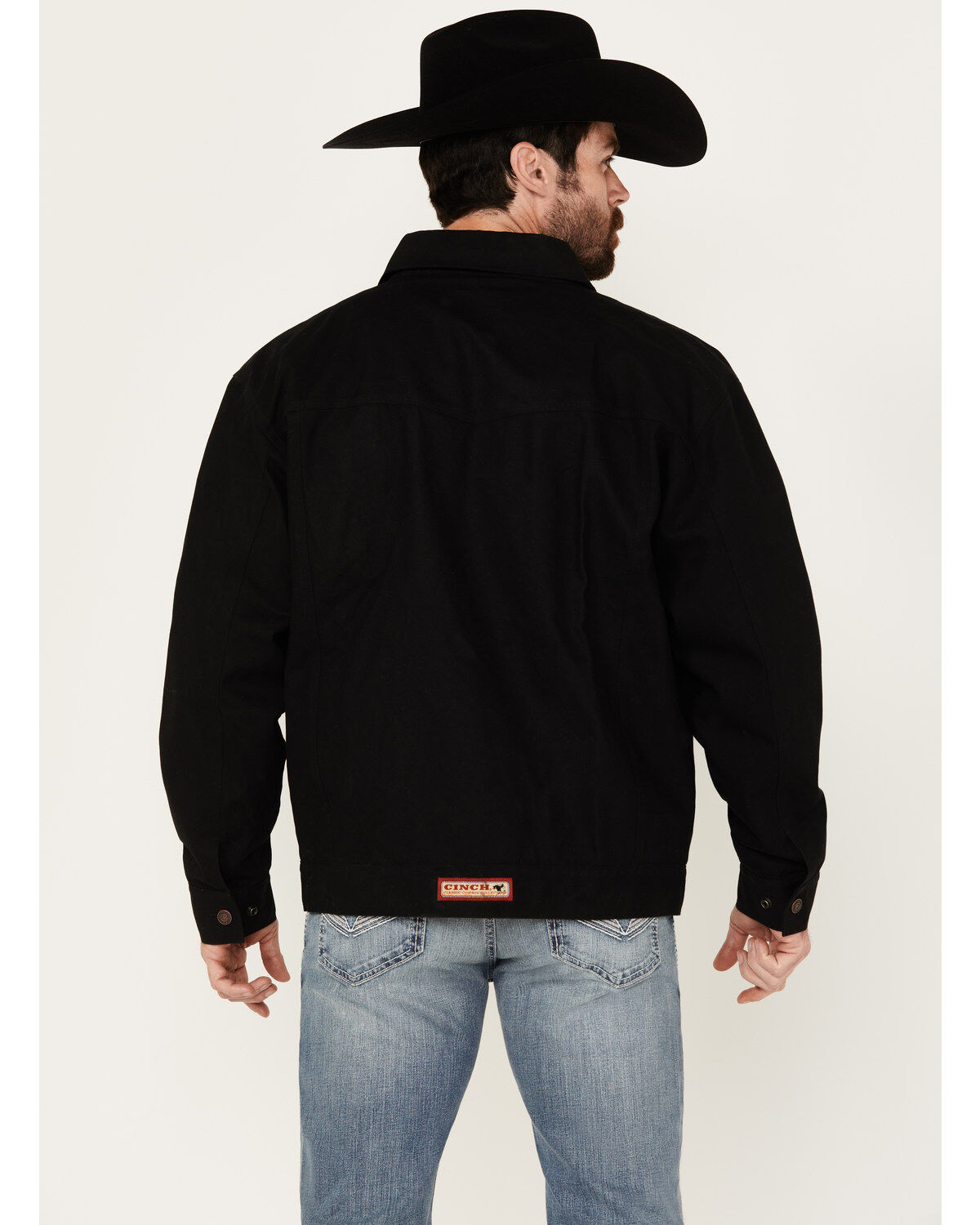Cinch Men's Canvas Solid Snap Jacket | Boot Barn Cinch Men's Canvas Solid Snap Jacket | Boot Barn