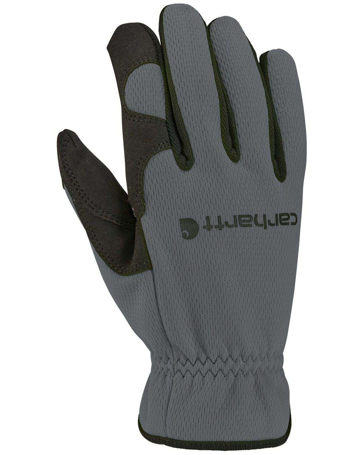 Carhartt Thermal-Lined High Dexterity Open Cuff Glove, Grey, hi-res