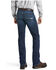 Image #2 - Ariat Men's FR M7 Kelby Duralight Shoreway Stackable Straight Work Jeans , Blue, hi-res