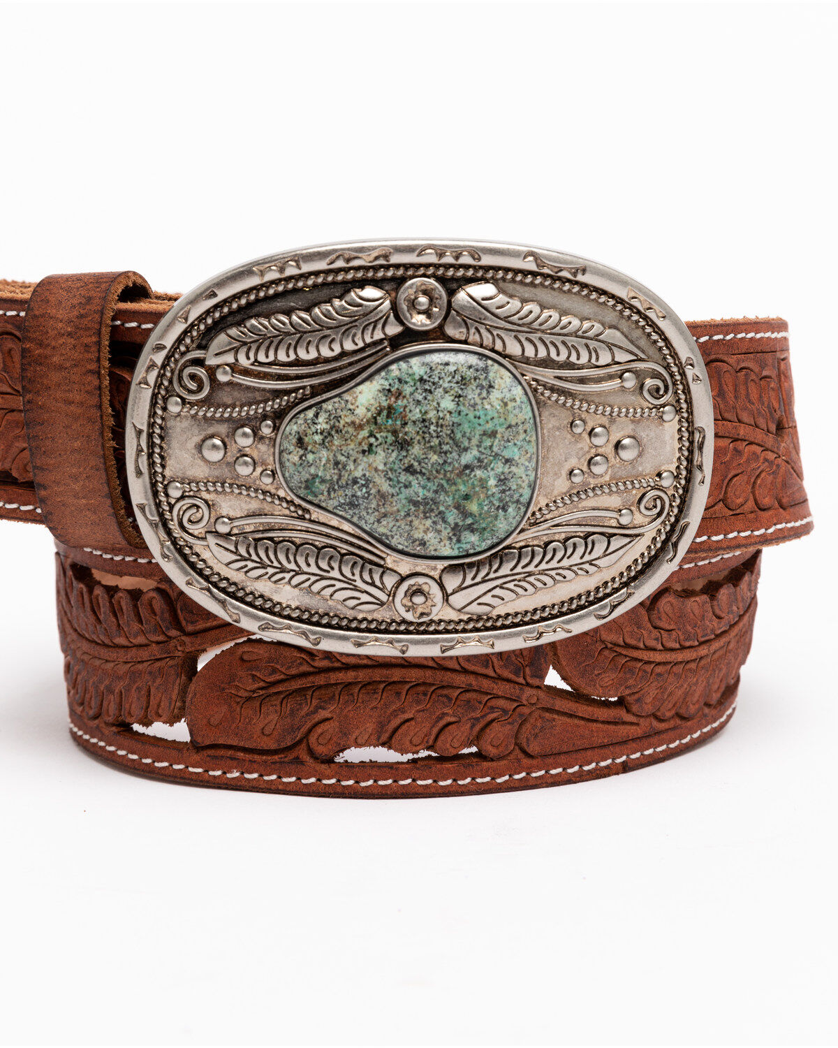 Image #3 - Shyanne Women's Light As A Feather Western Buckle Belt , , hi-res