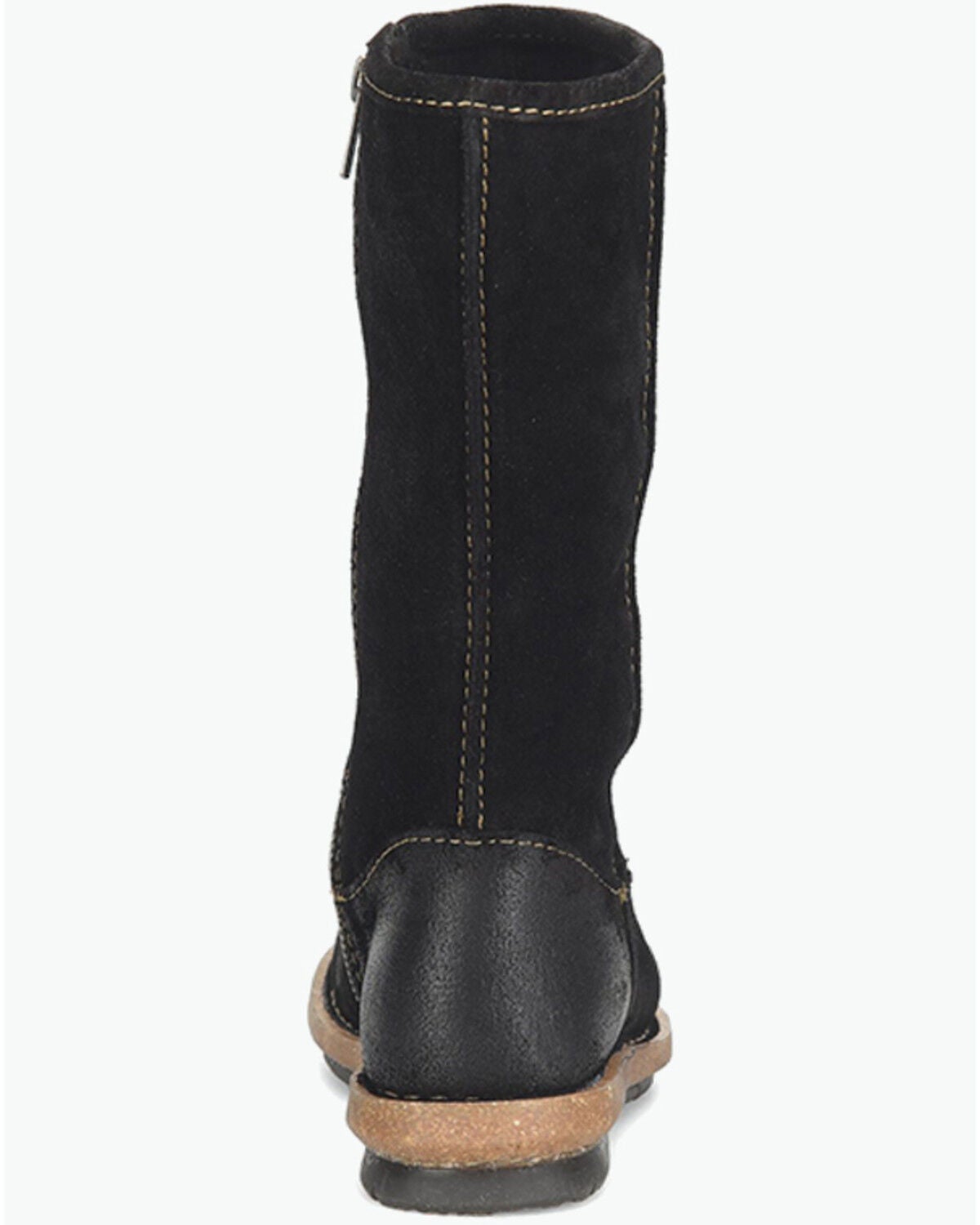 Image #5 - Born Women's Salee Mid Calf Boots - Round Toe, Black, hi-res