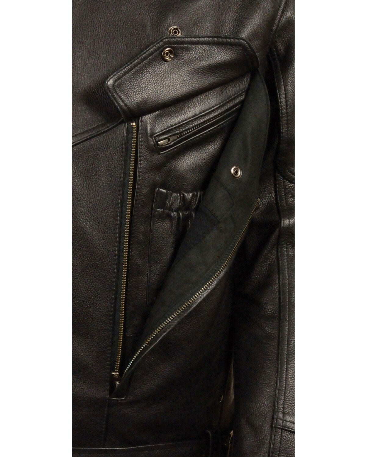 set leather jacket