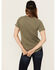 Image #4 - Carhartt Women's Force Relaxed Fit Midweight Short Sleeve Pocket Tee, Olive, hi-res