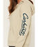 Image #3 - Carhartt Women's Sawyer Script Midweight Relaxed Fit Hoodie, Light Green, hi-res