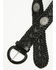 Image #2 - Shyanne Women's Wide Braided Concho Belt, Black, hi-res