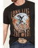 Image #3 - Cody James Men's Long Live Short Sleeve Graphic T-Shirt, , hi-res