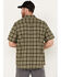 Hawx Men's Oxford Short Sleeve Button Down Work Shirt, Olive, hi-res