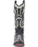 Image #5 - Corral Women's Gray Fur Overlay Western Boots - Snip Toe, , hi-res