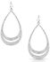 Image #1 - Montana Silversmiths Women's Think Twice Teardrop Earrings, Silver, hi-res