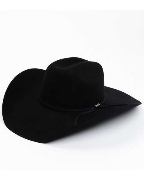Serratelli 5X Felt Cowboy Hat , Black, hi-res