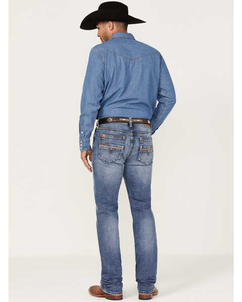 Image #3 - Cody James Men's Dice House Medium Wash Stretch Stackable Straight Jeans , , hi-res