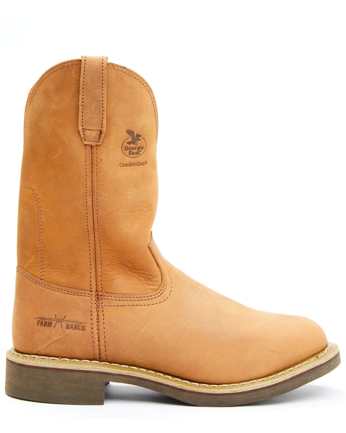 Image #5 - Georgia Men's Wellington Prairie Heritage Work Boots, Chestnut, hi-res