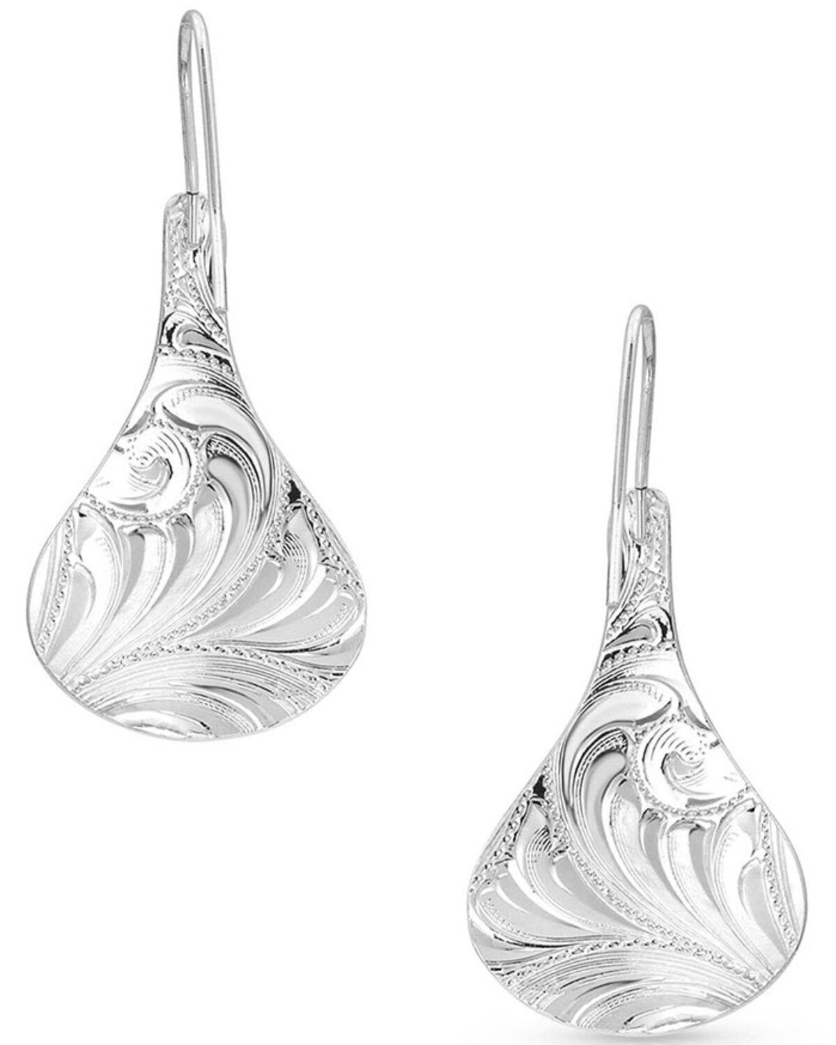 Image #2 - Montana Silversmiths Women's Secret Garden Earrings, Rose, hi-res