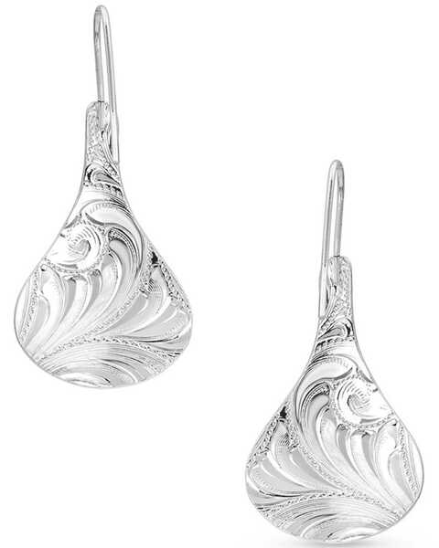 Image #2 - Montana Silversmiths Women's Secret Garden Earrings, Rose, hi-res