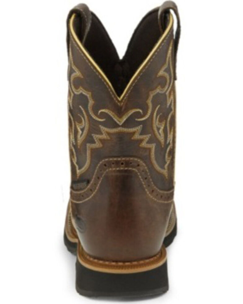 justin composite toe cowboy boots