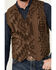 Image #3 - Cody James Men's Southwestern Print Jacquard Vest, Brown, hi-res
