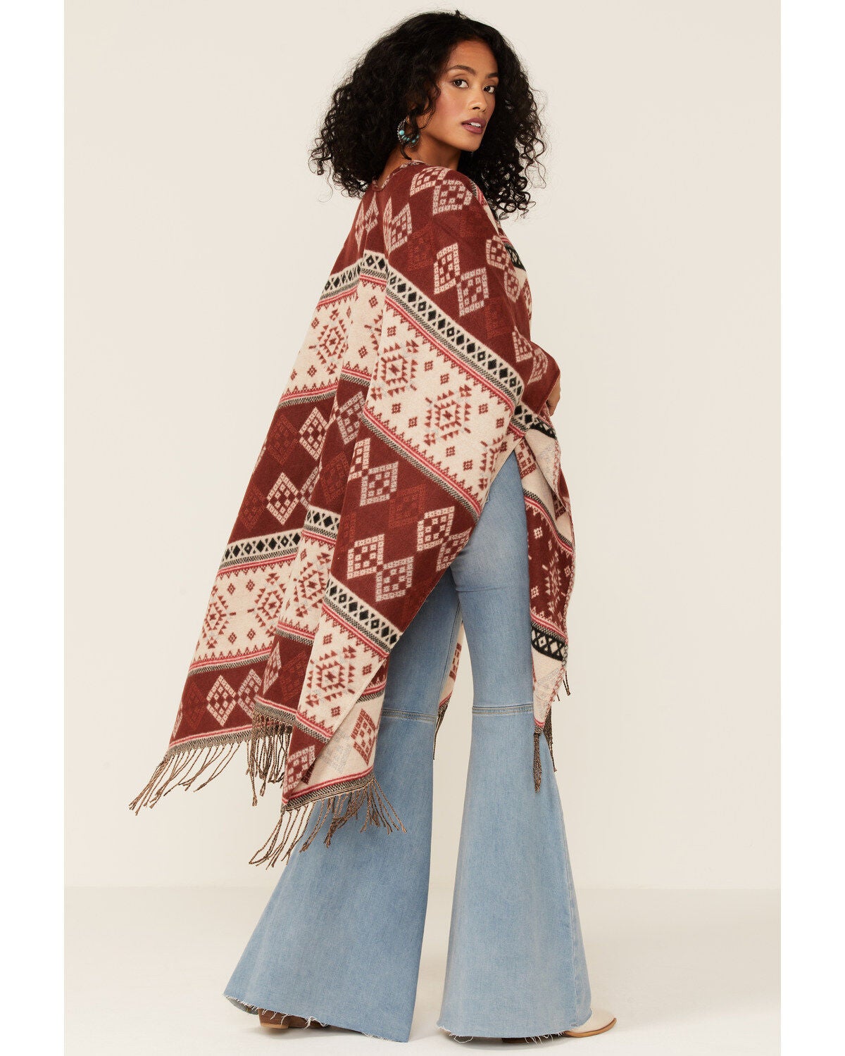 Image #4 - Shyanne Women's Fired Brick Shawl, , hi-res