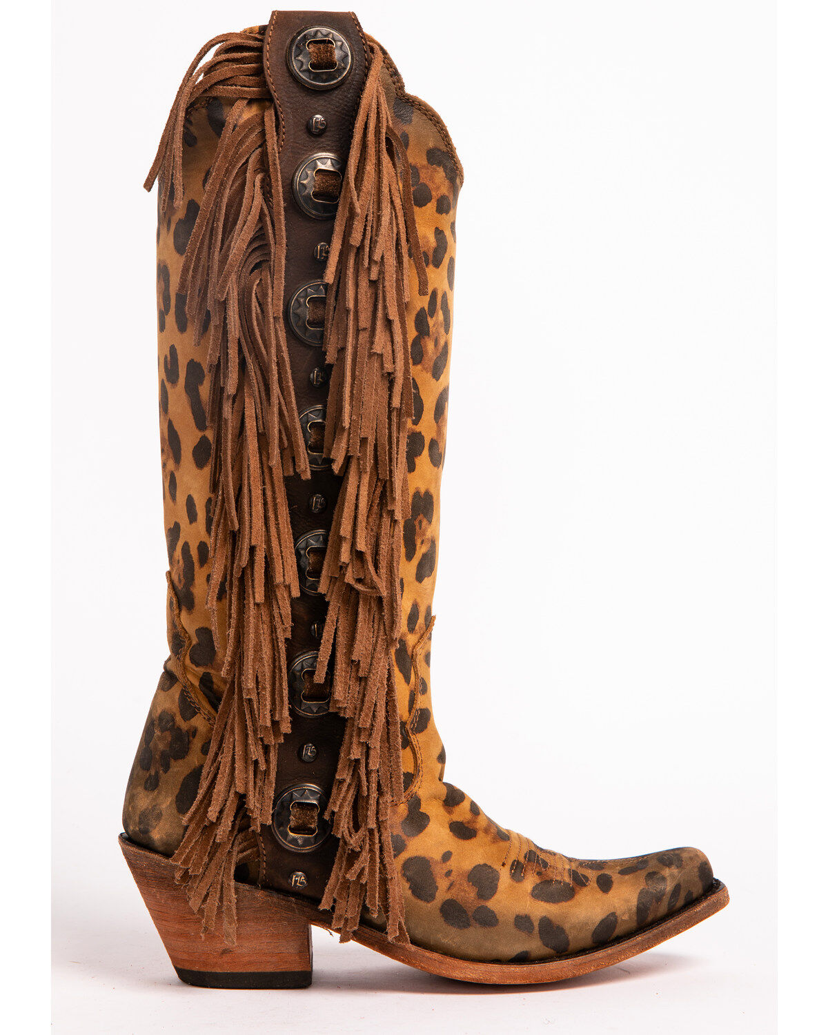 Image #3 - Liberty Black Women's Chita Miel Fringe Western Boots - Pointed Toe, , hi-res