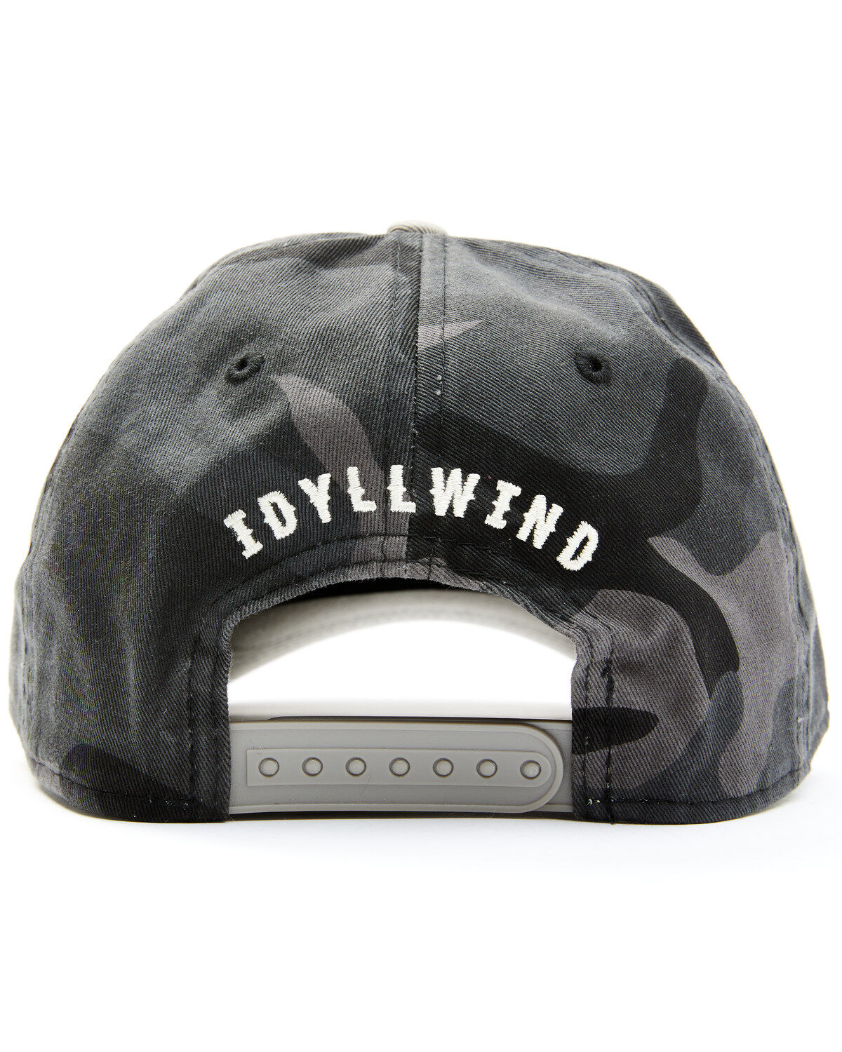 Image #3 - Idyllwind Women's Lawless Patch Camo Print Ball Cap, Grey, hi-res