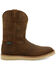 Image #2 - Twisted X Men's 10" Work Pull-On Wedge Work Boots - Soft Toe, Distressed Brown, hi-res