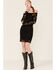 Panhandle Women's Lace Off The Shoulder Short Dress, Black, hi-res