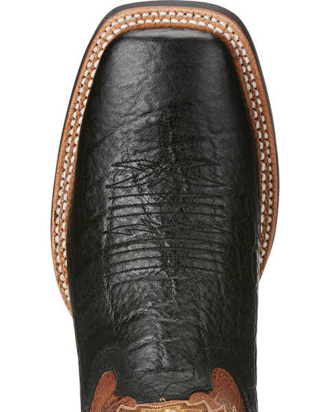 Image #4 - Ariat Men's Arena Rebound Elephant Print Cowboy Boots - Square Toe, , hi-res