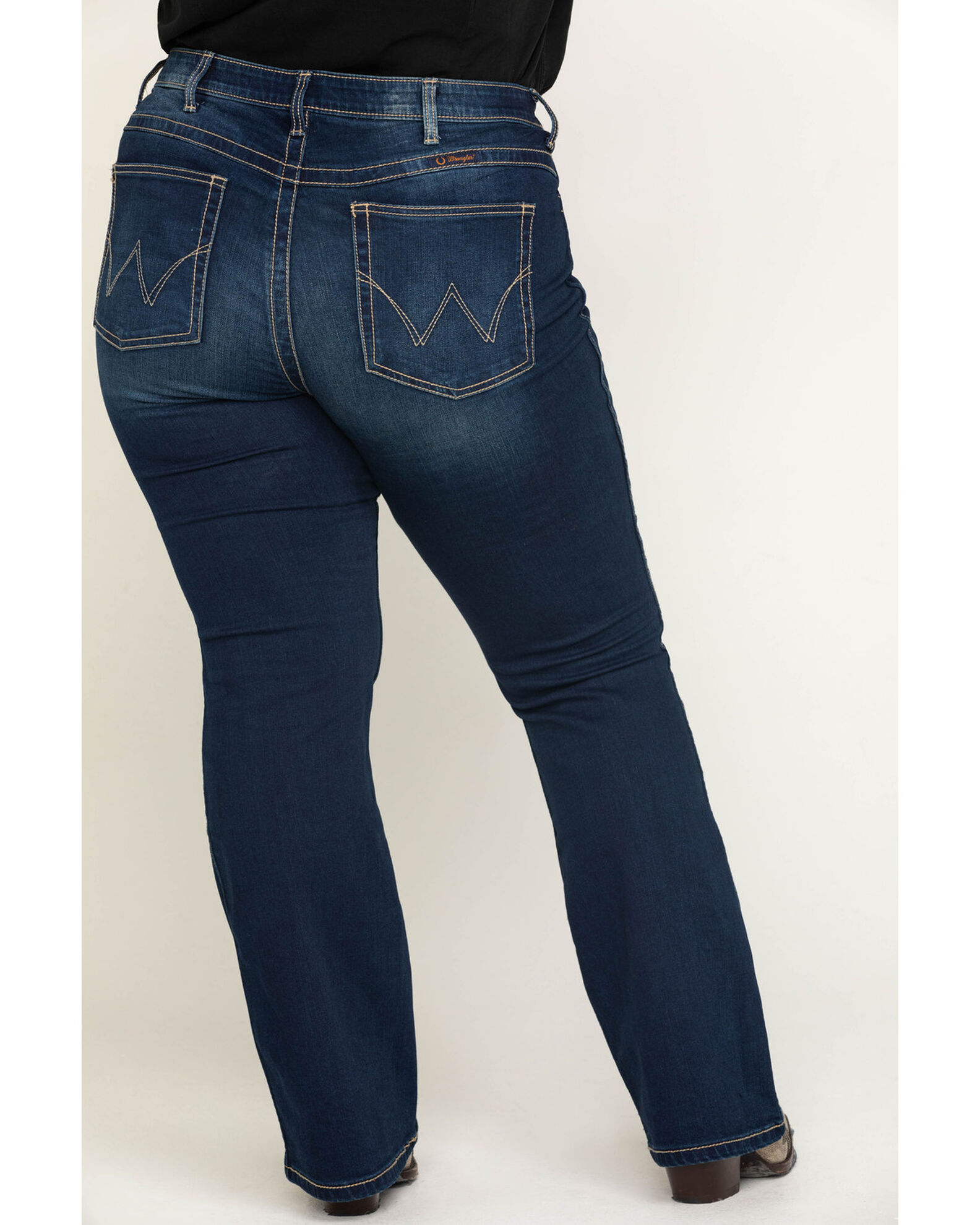 Wrangler Women's Western Ultimate Riding Q-Baby Jeans - Plus | Boot Barn