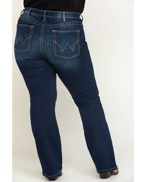 Image #1 - Wrangler Women's Western Ultimate Riding Q-Baby Jeans - Plus , Blue, hi-res